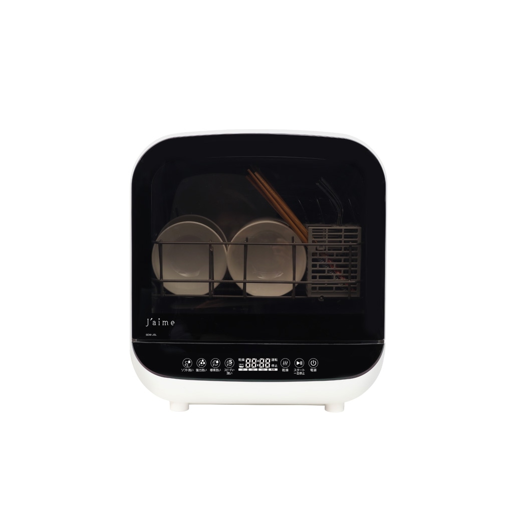 【メーカー直送・代引不可】SKジャパン(エスケイジャパン) 食器洗い乾燥機  (工事不要型) ホワイト SJM-DW6A(W) (SJMDW6AW) (家電/食器洗浄機/食器乾燥機/食洗器)