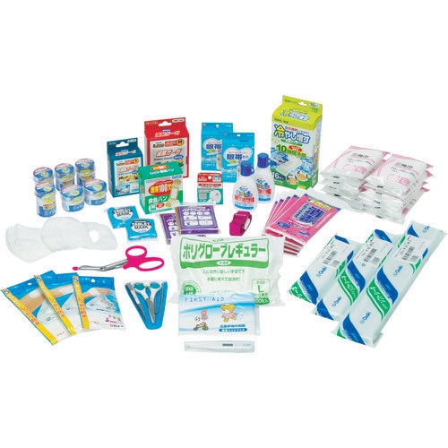 sanwa　防災用救急箱セット　２０人用　(400-523) (819-4123)