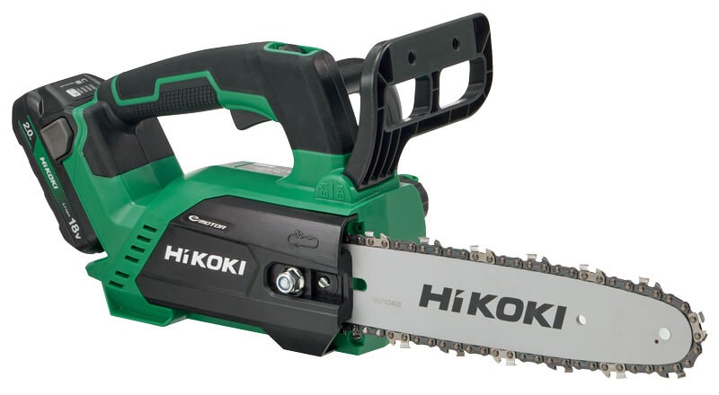 (メーカー直送 代引不可 数量限定特価)HiKOKI(ハイコーキ）18V コードレスチェンソー CS1825DC(BC)  ※バッテリー・充電器付き  【チェーンソー/DIY/電動工具/園芸】