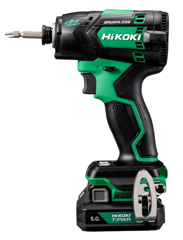 【新商品】HiKOKI (ハイコーキ) 10.8V コードレス静音インパクトドライバ WHP12DB(2JS) セット品 ※バッテリー・充電器、ケース付 ※ビット別売【DIY/電動工具/コードレス/インパクトドライバ】