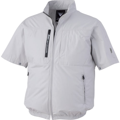 XEBEC 空調服半袖ブルゾンXE98034－22－LL シルバー