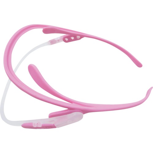 ミドリ安全　メディカルフェイスシールド　ルックユー　本体　ピンク　VMS-551-P (VMS551P) (819-9566)