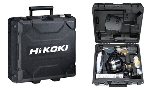 (在庫あり　限定特価)HiKOKI(ハイコーキ) 高圧ロール釘打機 NV90HR2(S) パワー切替機構・ケース付