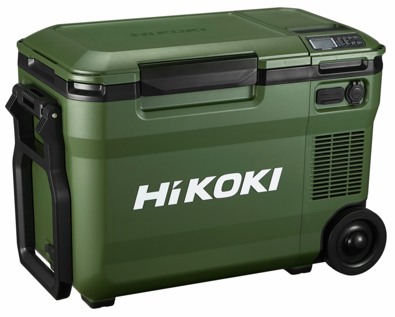 (限定特価)HiKOKI（ハイコーキ）18V コードレス冷温庫 フォレストグリーン25L UL18DBA(WMGZ) ※ マルチボルト蓄電池1個付(充電器別売)充電機能付き【DIY/電動工具/アウトドア/冷温/スポーツ】