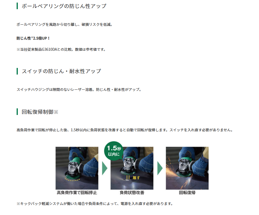 （在庫あり）(数量限定 切断トイシ+10枚付き) HiKOKI (ハイコーキ) 36V コードレスディスクグラインダ トイシ径100mm G3610DC(2XPZ)  ※バッテリー、充電器、ケース付 (G3610DC(2XPCZ)-切断トイシ＋10枚、ホイルガード、ホイルナット付【DIY/電動工具/ディスクグラインダ】