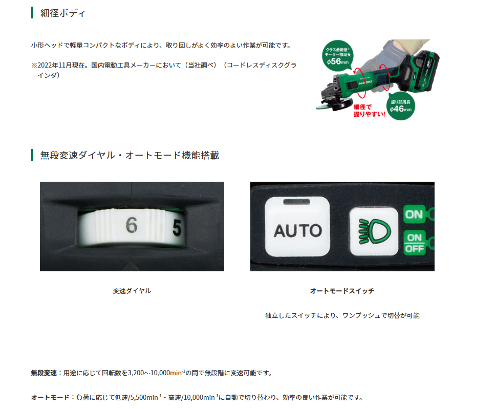 （在庫あり）(数量限定 切断トイシ+10枚付き) HiKOKI (ハイコーキ) 36V コードレスディスクグラインダ トイシ径100mm G3610DC(2XPZ)  ※バッテリー、充電器、ケース付 (G3610DC(2XPCZ)-切断トイシ＋10枚、ホイルガード、ホイルナット付【DIY/電動工具/ディスクグラインダ】