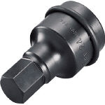 ＴＯＮＥ　インパクト用ヘキサゴンソケット　２７ｍｍ 8AH27 [119-8025] 【インパクト用ソケットレンチ】[8AH-27]