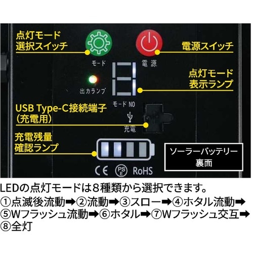 (限定特価)中発販売(株)Reelex LEDバリアロープリール BRR-1020LEDH(703-9704)
