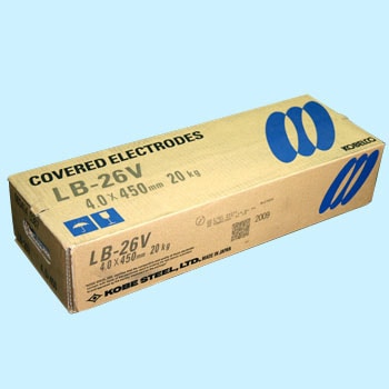 神戸製鋼　溶接棒　LB-26V  5.0Φ　20Kg 1箱（5kg X 4箱入り） 注意　写真は代表画像です。ご了承下さい。