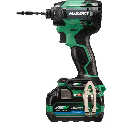 (在庫あり　限定特価　限定ブルゾン付)HiKOKI(ハイコーキ) Bluetoothマルチボルト蓄電池(36V) コードレスインパクトドライバ アグレッシブグリーン WH36DD(2XHLSZ)