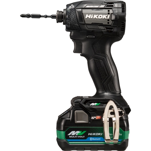 (在庫あり 限定特価　限定ブルゾン付)HiKOKI(ハイコーキ) Bluetoothマルチボルト蓄電池(36V) コードレスインパクトドライバ ストロングブラック  WH36DD(2XHBSZ)
