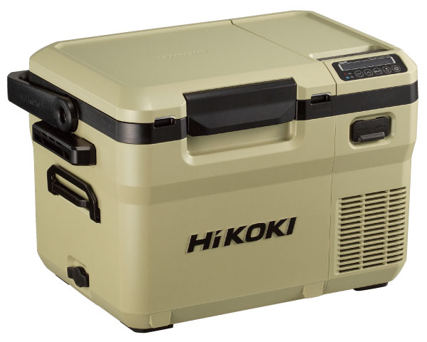 (限定特価)HiKOKI（ハイコーキ）18V コードレス冷温庫 サンドベージュ UL18DD(XMBZ) 10.5L　マルチボルト蓄電池1個付(充電器別売)充電機能付