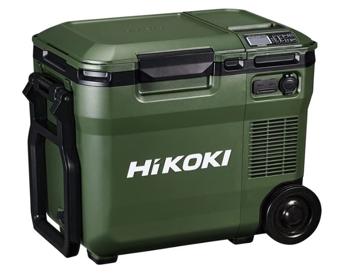 (限定特価)HiKOKI(ハイコーキ)　コードレス冷温庫　フォレストグリーン UL18DC(WMGZ) 　マルチボルト蓄電池1個付(充電器別売)充電機能付き