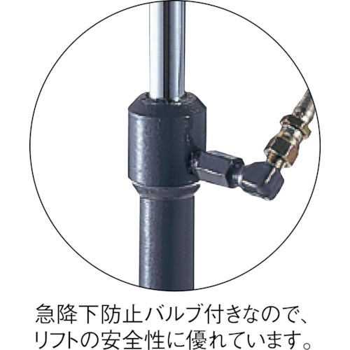 （直送品　代引不可）ＴＲＵＳＣＯ　トラスコ中山　ハンドリフター　１２０ｋｇ　折りたたみ式３５０Ｘ５７　 HLFA-S120 [HLFAS120] [160-5363]