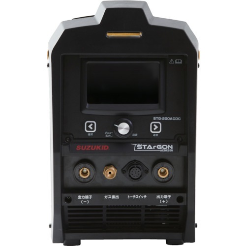 スズキッド　SUZUKID　TIG溶接機　スタルゴンACDC200　STG-200ACDC（573-8642）