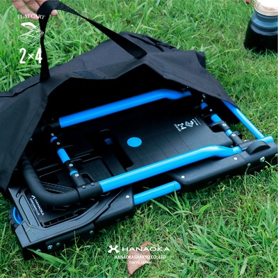 花岡車輌 HANAOKA フラットカート F-CART 2x4 【台車/運搬台車/物流/運送/コンパクト/アウトドア】