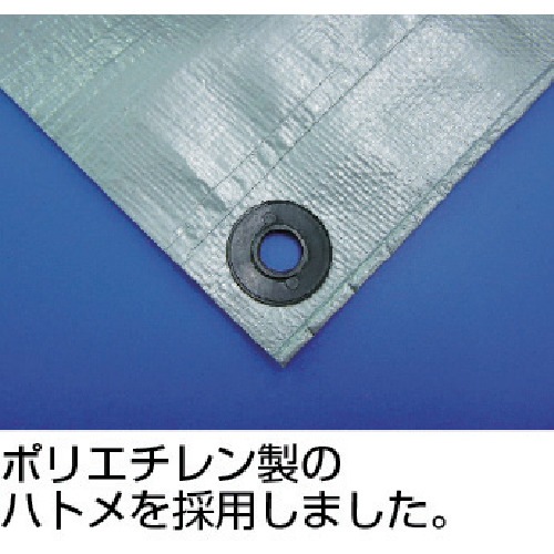 【メーカー直送品/代引不可】【特注サイズ：納期2-3週間】ユタカメイク　シート　＃４０００シルバーシート　４．５×５．４　※画像は代表画像となります。　