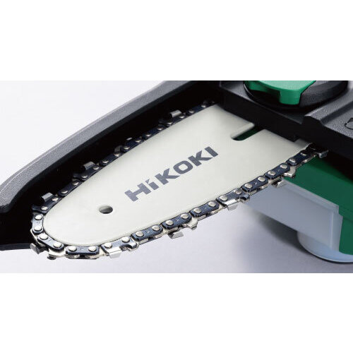 (メーカー直送・代引不可) HiKOKI(ハイコーキ) 18V コードレスミニチェンソー CS1810DD(BG) BSL1820M・充電器付【チェーンソー/枝切り/園芸工具】