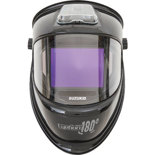 (数量限定　収納バッグ付き)スター電器製造 スズキット(SUZUKID) 液晶式自動遮光面 アイボーグ180度(ワンエイティ) EB-300PWCK(EB300PWCK) (クリスタル発売記念キャンペーン)