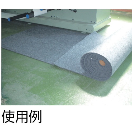 （限定特価12）橋本クロス　オイルシート　ポリエステル　１０５０ｍｍ×２５ｍ　BO-105B　吸収材　ロールタイプ