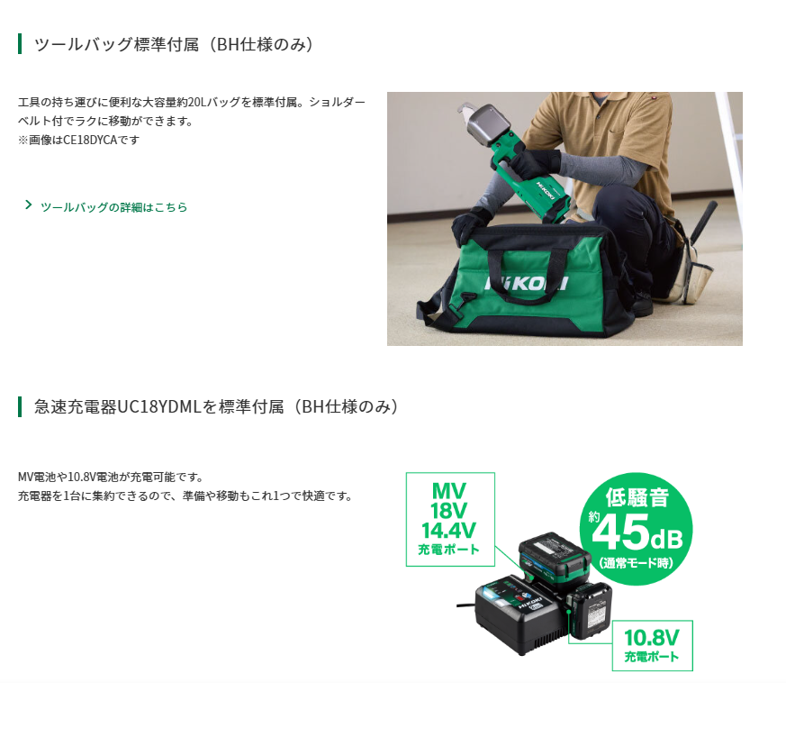 HiKOKI (ハイコーキ) コードレスMバーカッタ CE18DYMA(NN) ※バッテリー、充電器、ツールバッグ別売 (DIY/電動工具/切断用工具/Mバーカッタ)