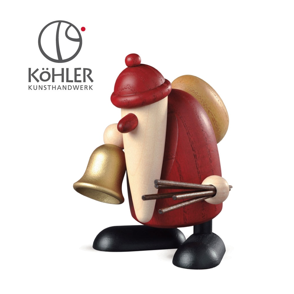 Kohler(ケーラー) サンタ＆ベル ドイツ製 高級 木製オブジェ