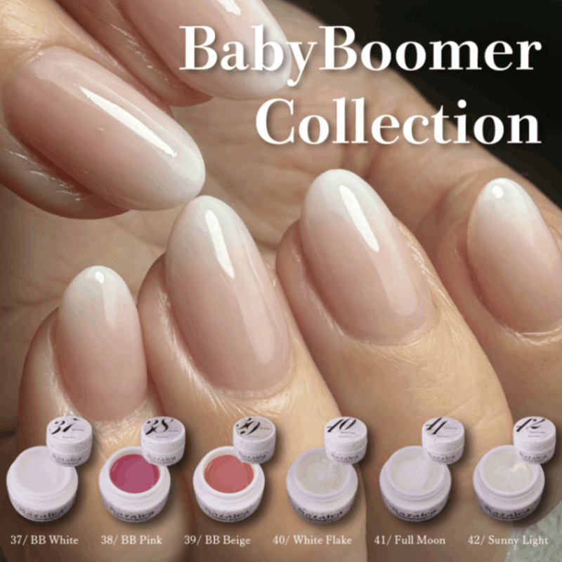 Sazalea カラージェル ベイビーブーマーコレクション 6色セット（37-42)