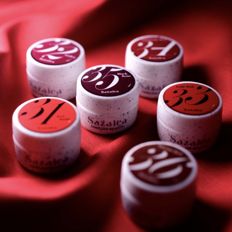 Sazalea カラージェル RED Collection 単品 （31-36）