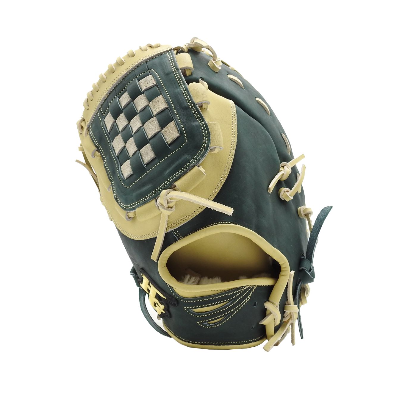 硬/軟式 一塁手 ダークグリーン×ベージュ 真極 MKG-203F 右/左