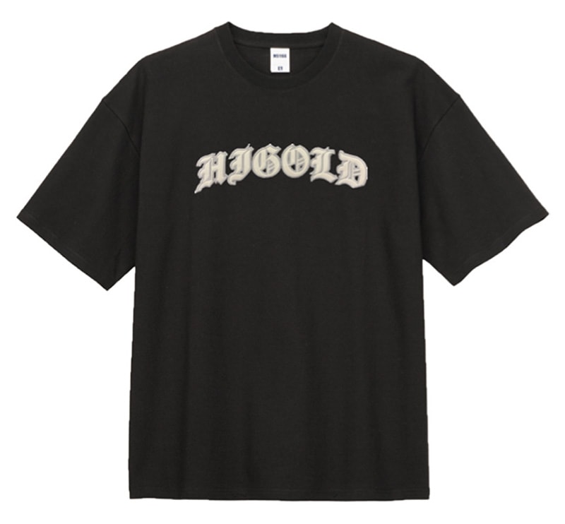 【限定商品・受注生産】HT-2602 コットンビッグシルエットTシャツ ブラック