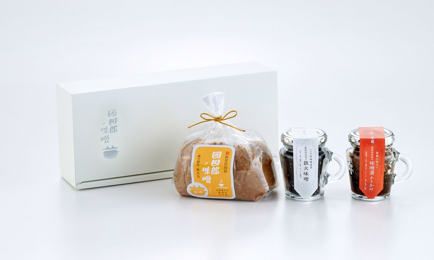 団四郎小箱　金・小瓶2点セット