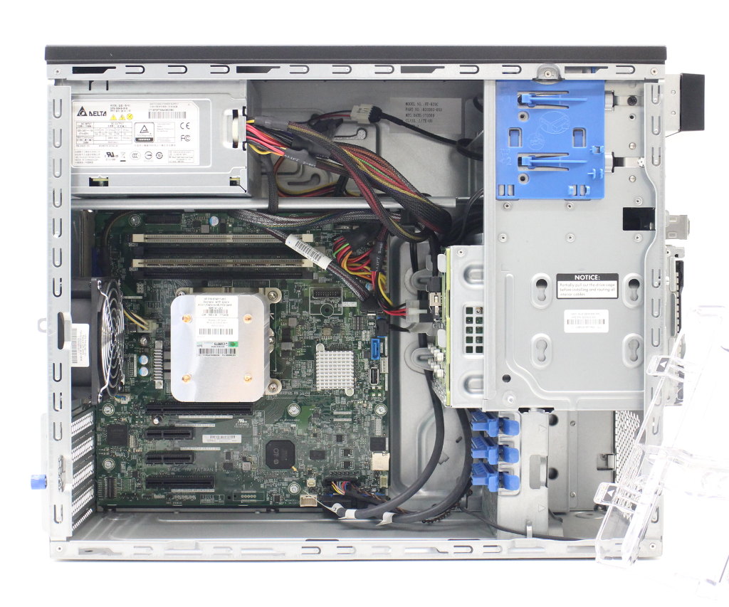 hp ProLiant ML30 Gen9 Xeon E3-1230 v5 3.4GHz 8GB 1TBx2台(SATA 3.5