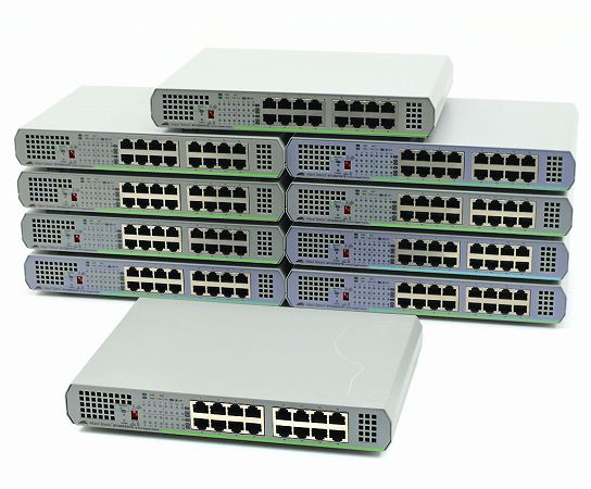 AT-GS910⁄16 Telesis Allied GS910 - 0 スイッチングハブ | RJ45