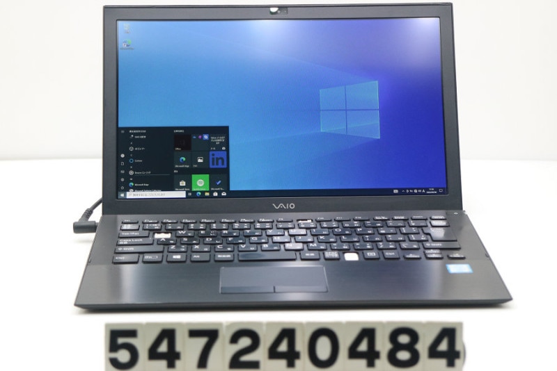 �ڥ�����ʡ�VAIO VJS131C11N Core i7 6500U/8GB/128GB(SSD)/Win10 �����ܡ������� SMART���顼 �Хåƥ꡼���� AC���ʡ���šۡ�20240911��