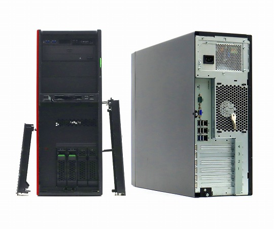 富士通 PRIMERGY TX1330 M4 Xeon E-2124 3.3GHz 16GB 1TBx2台