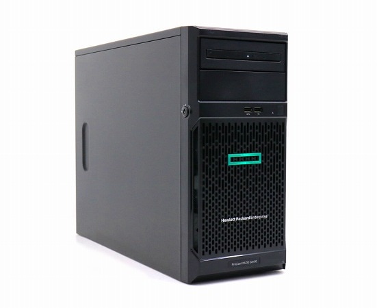 Hewlett Packard ProLiant ML30 Gen10 サーバー hp ProLiant ML30 Gen10 Xeon E-2124 3.3GHz 8GB 2TBx2(SATA3.5インチ