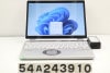 Panasonic CF-QV9RDAVS Core i5 10310U 1.7GHz/8GB/256GB(SSD)/12.0W/WQXGA+(2880x1920) åѥͥ/Win11 ̥ߤšۡ20250716