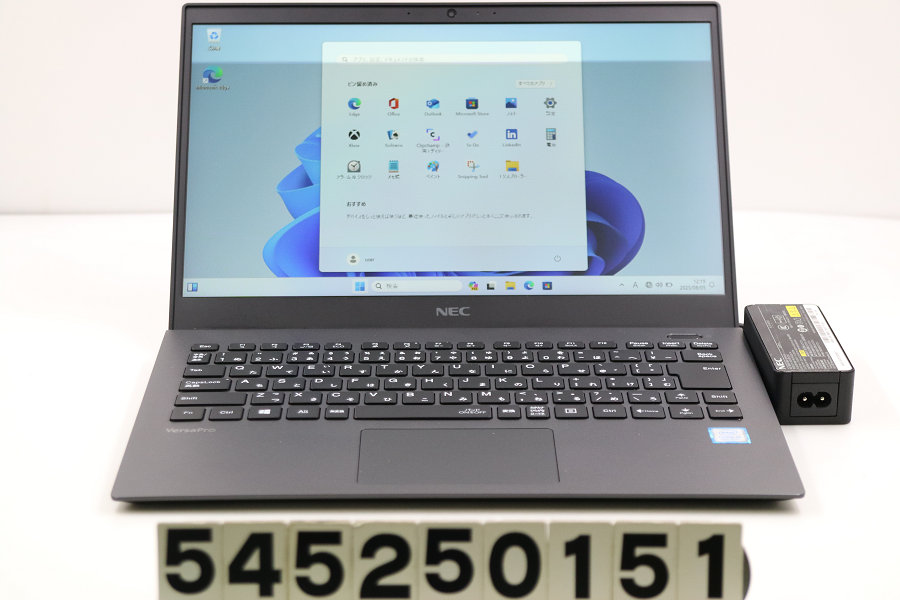 ジャンク NEC PC-VKT16BZG5 i5第8世代/8GB/SSD無し 第8世代 軽量