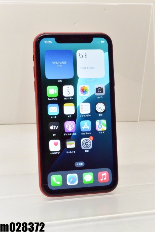 ����� SIM�ե꡼ Apple iPhoneXR 128GB iOS18.7.1 (PRODUCT)RED MT0N2J/A ������� ��m028372�ۡ���šۡ�K20251106��