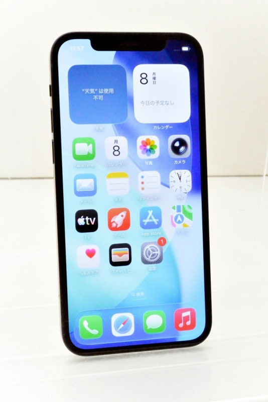 ����� SIM�ե꡼ docomo SIM���å������ Apple iPhone12 64GB iOS26.1 �֥�å� MGHN3J/A ������� ��m028916�ۡ���šۡ�K20251208��