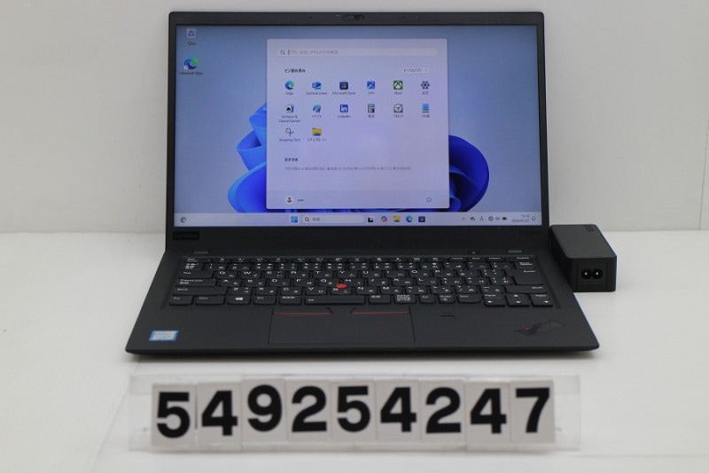 Lenovo ThinkPad X1 Carbon 6th Gen Core i5 8250U 1.6GHz/8GB/256GB(SSD)/14W/FHD(1920x1080)/Win11����šۡ�20260203��