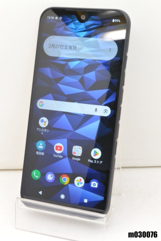 ����� au SIM�ե꡼ ������ DIGNO SX3 64GB Android15 �֥�å� KYG02 ������� ��m030076�ۡ���š�