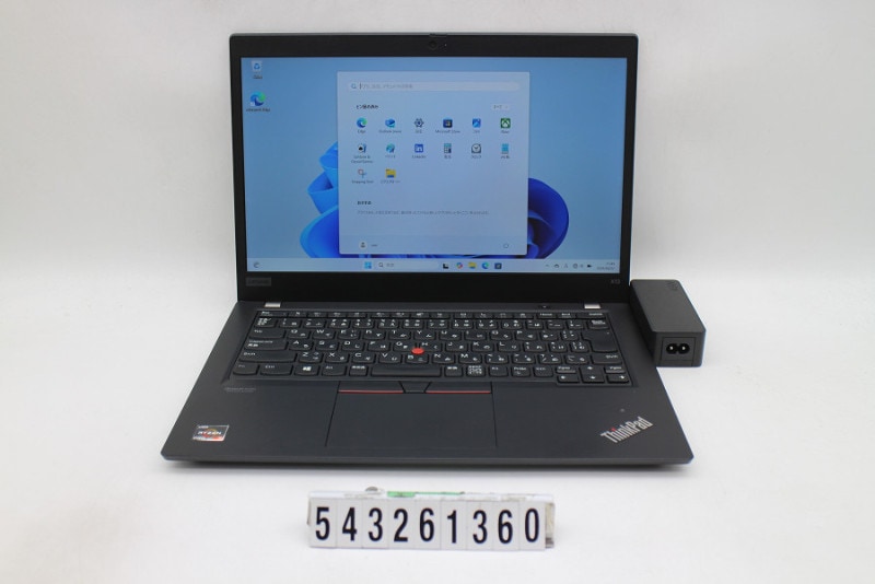 Lenovo ThinkPad X13 Gen1 Ryzen 3 PRO 4450U 2.5GHz/16GB/256GB(SSD)/13.3W/FHD(1920x1080)/Win11 ����ʸ���ä��������šۡ�20260430��