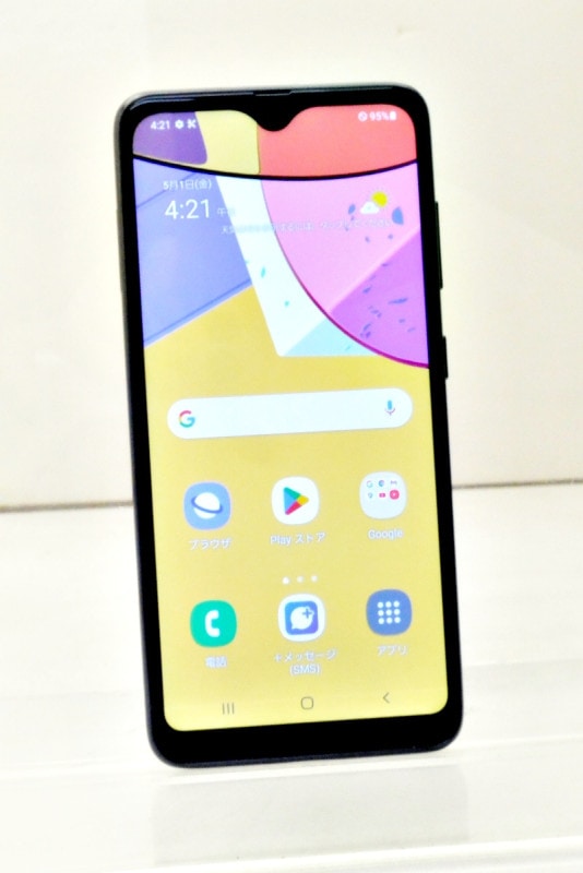 ����� au SIM���å������ SAMSUNG Galaxy A21����ץ� 64GB Android11 �֥�å� SCV49 ������� ��m030333�ۡ���šۡ�K20260501��