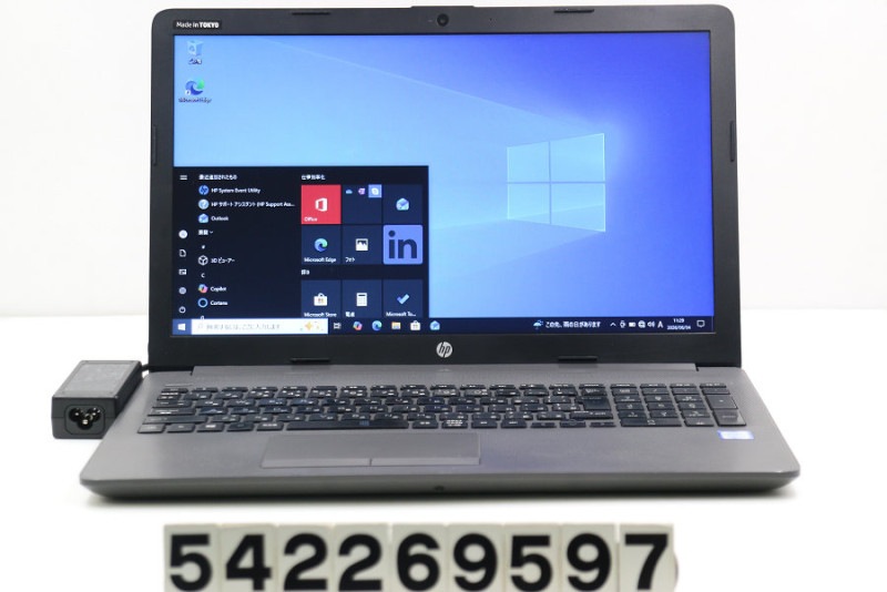hp 250 G7 Core i3 7020U 2.3GHz/8GB/256GB(SSD)/Multi/15.6W/FWXGA(1366x768)/Win10����šۡ�20260605��