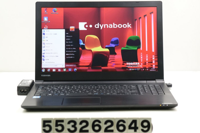 ��� dynabook B55/B Core i3 6100U 2.3GHz/4GB/500GB/Multi/15.6W/FWXGA(1366x768)/Win7 �Хåƥ���������šۡ�20260619��