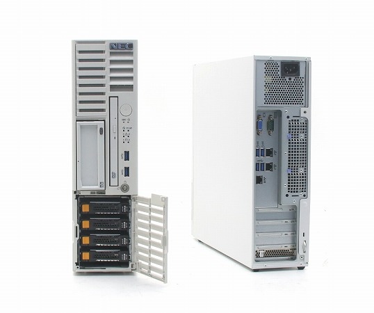 【超美品】Express5800/GT110g-S Xeon 水冷 2012SV NEC Express5800/T110j-S(水冷) Xeon E-2236 3.4GHz 16GB 300GBx4台