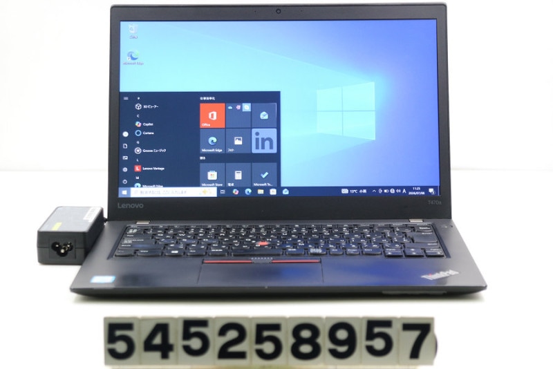 �ڥ�����ʡ�Lenovo ThinkPad T470s Core i7 7600U 2.8GHz/12GB/256GB(SSD)/14W/FHD(1920x1080)/Win10����šۡ�20260709��