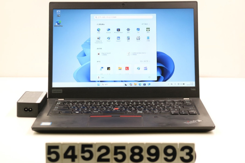 Lenovo ThinkPad T490 Core i5 8265U 1.6GHz/8GB/256GB(SSD)/14W/FWXGA(1366x768)/Win11 ����ʸ���ä��������šۡ�20260709��