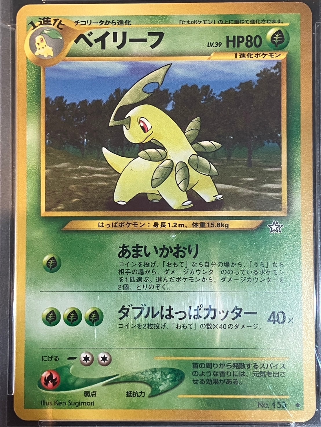 PSA10】【旧裏】チコリータ進化ラインセット